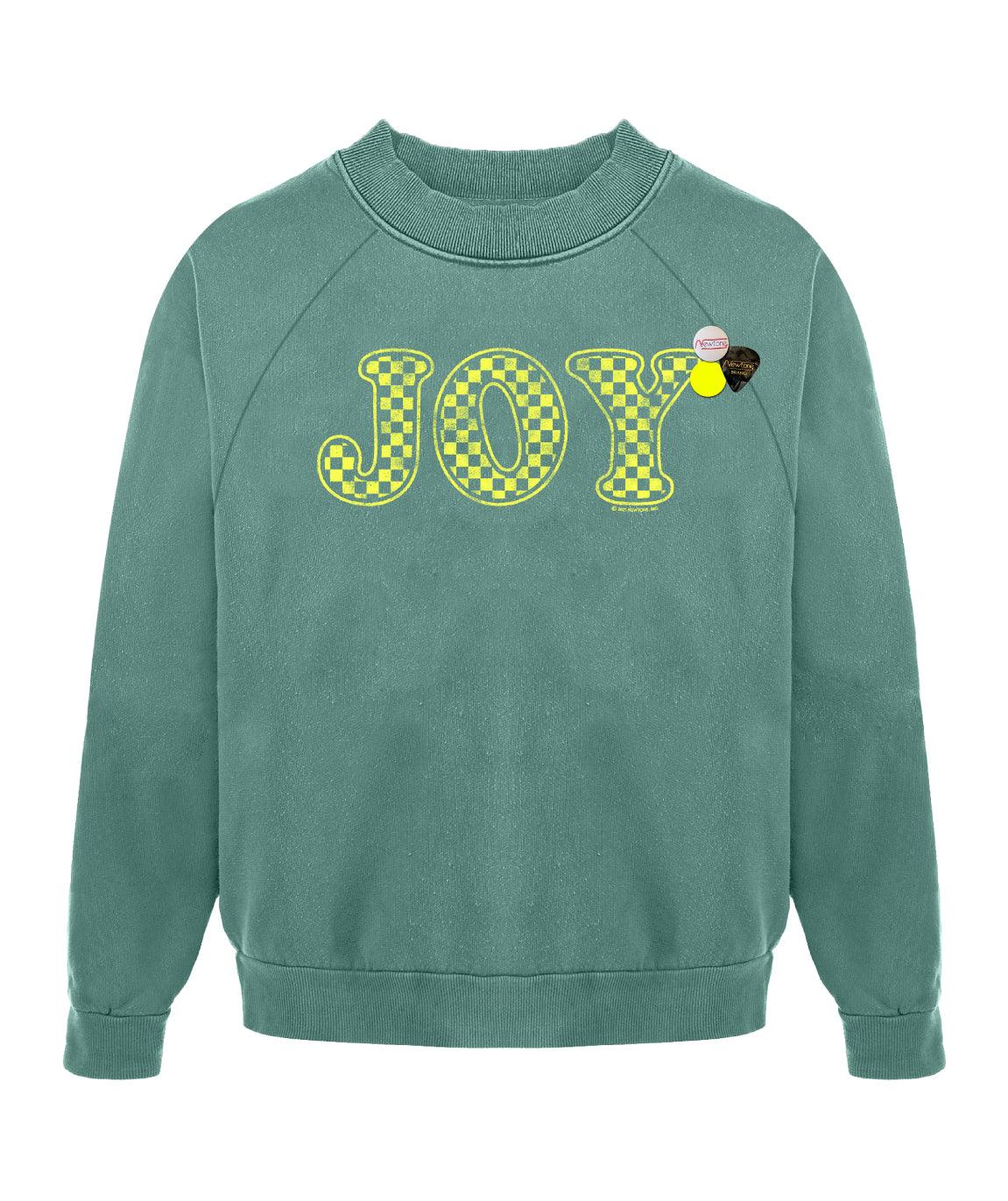 Sweatshirt finger light green "JOY SS22" - Newtone