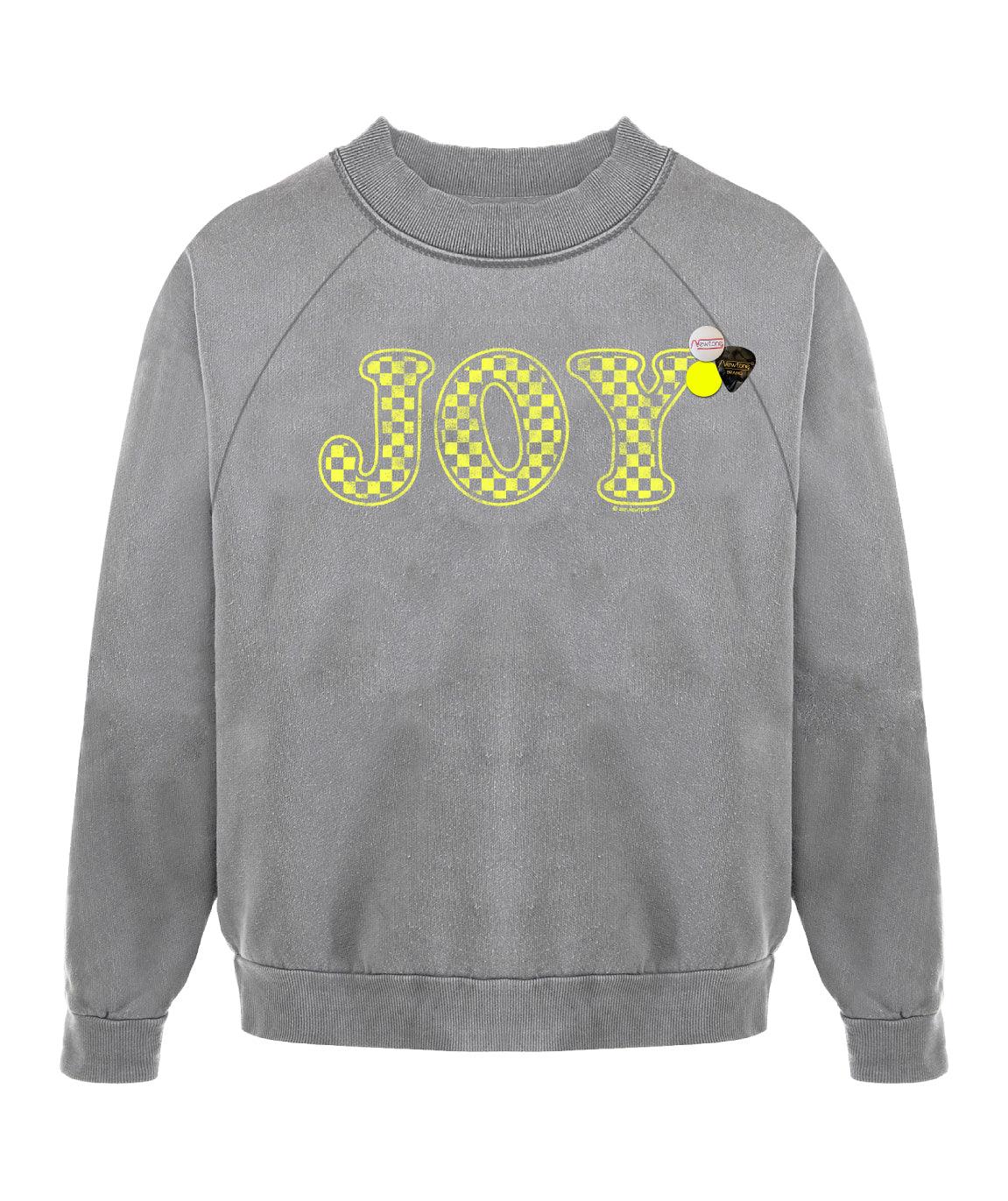 Sweatshirt finger grey "JOY SS22" - Newtone