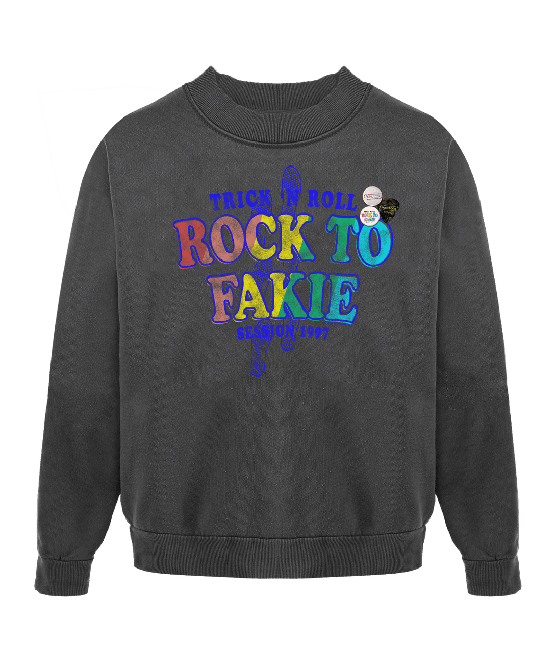 Sweatshirt finger pepper "FAKIE" - Newtone