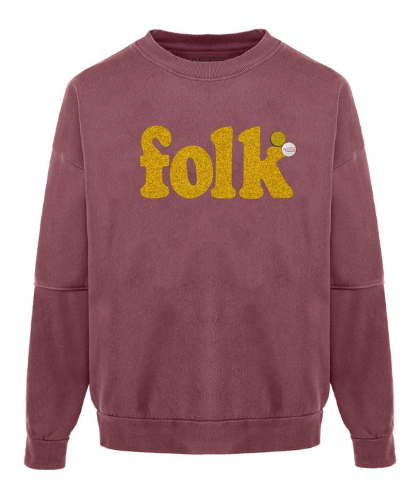 Sweatshirt roller cherry "FOLK" - Newtone