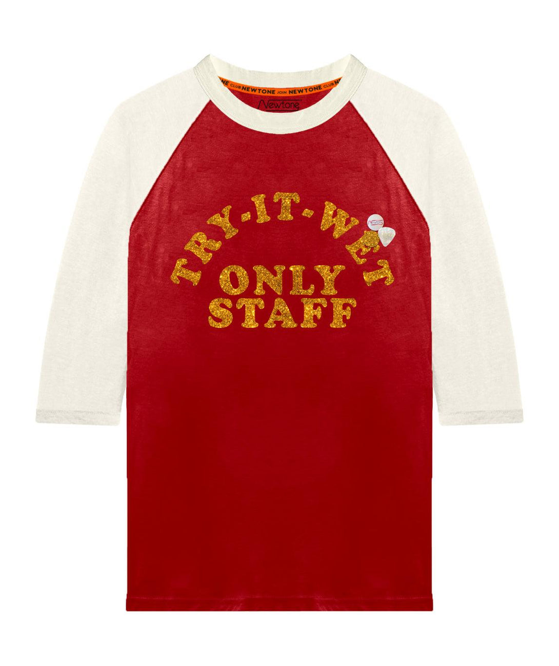 Tee shirt jasper risk red "STAFF" - Newtone