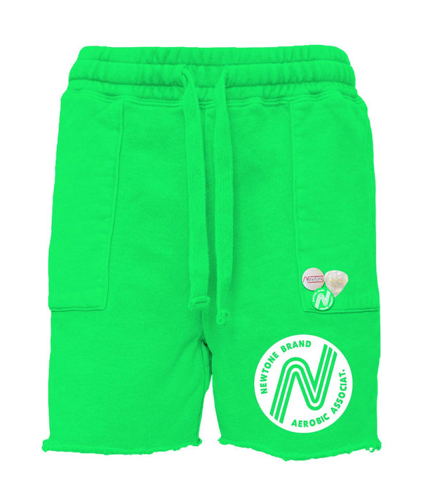 Short starcker néon green "AEROBIC" - Newtone