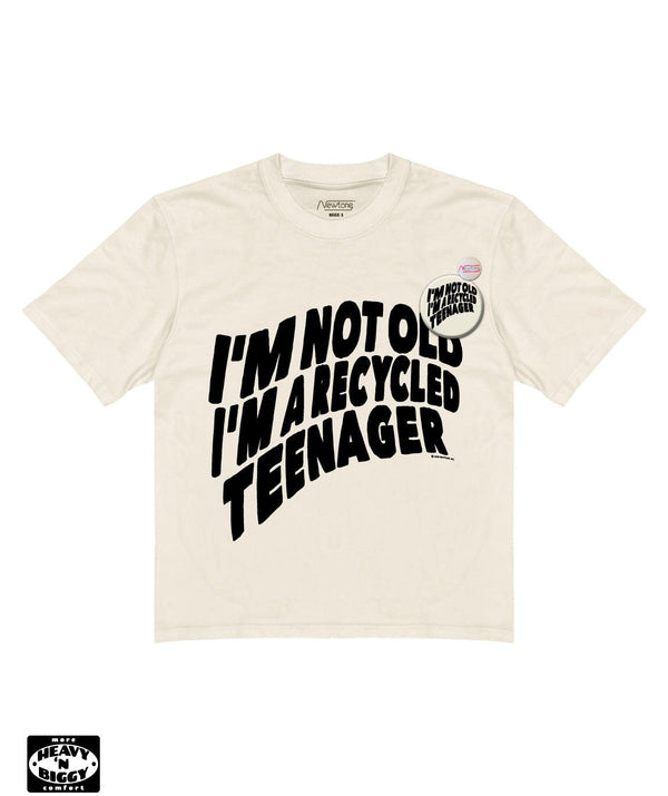 Tee shirt heavy'n biggy shelter natural "RECYCLED" - Newtone