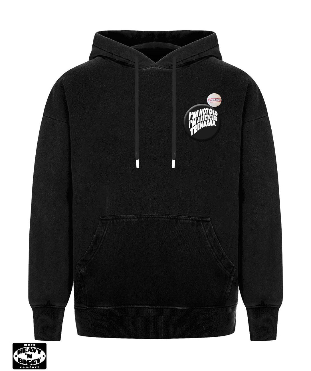 Hoodie heavy'n biggy deeper night "RECYCLED" - Newtone