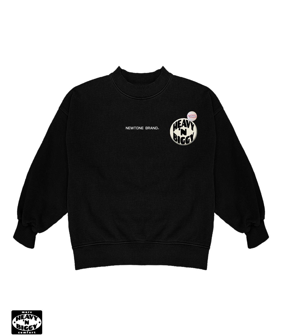 Sweatshirt heavy'n biggy glover night "LINE" - Newtone