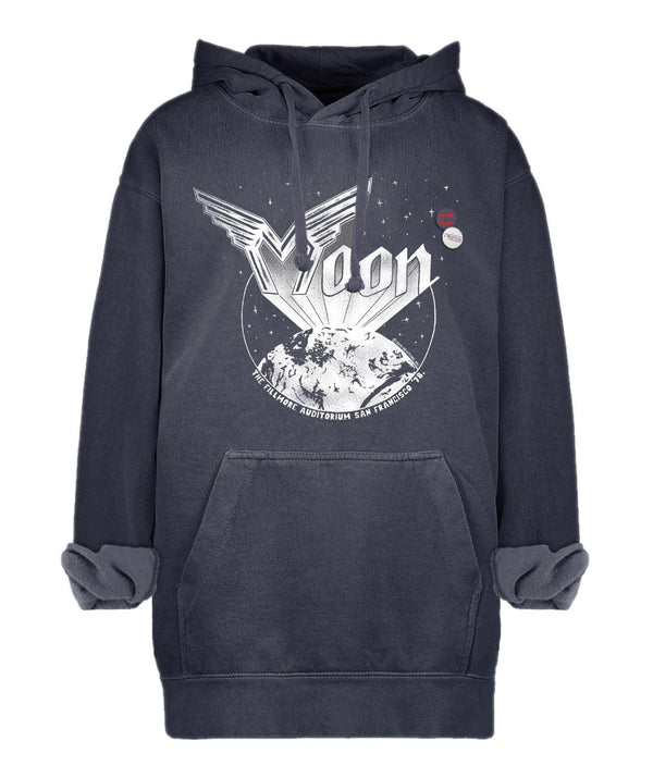 Hoodie jagger denim "MOON" - Newtone