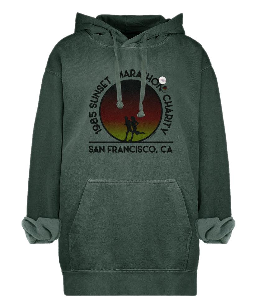 Hoodie jagger forest "SF MARATHON" - Newtone