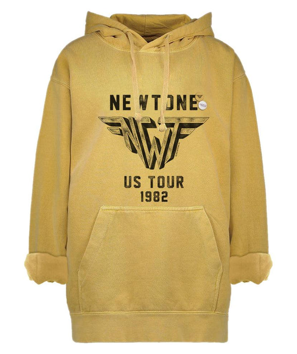 Hoodie jagger mustard "WINGS" - Newtone