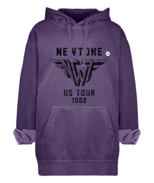 Hoodie jagger grape "WINGS" - Newtone