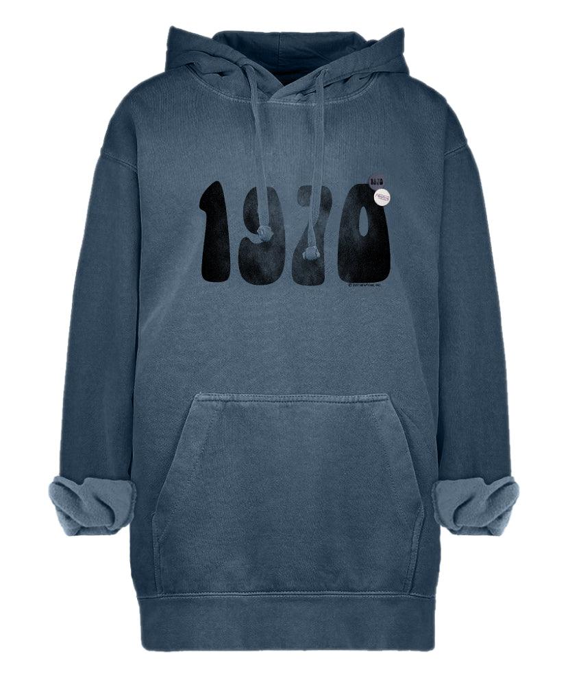 Hoodie jagger denim "1970" - Newtone