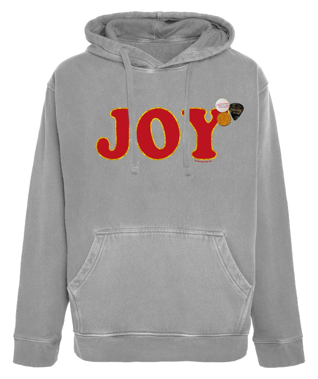 Hoodie jagger grey "JOY FW21" - Newtone