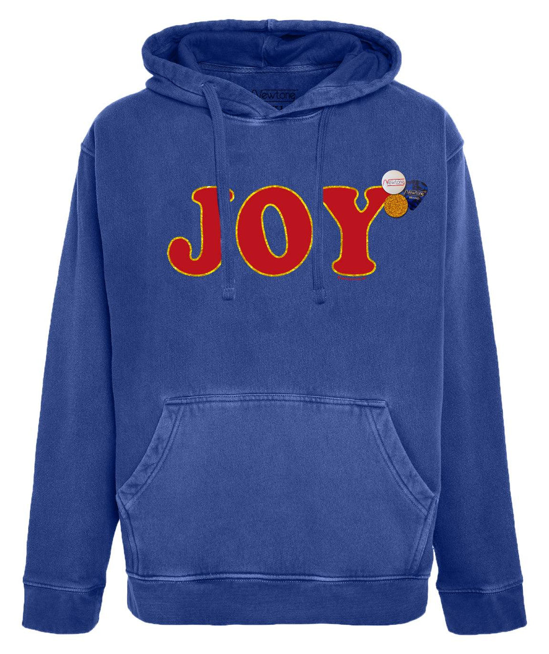 Hoodie jagger flo blue "JOY FW21" - Newtone