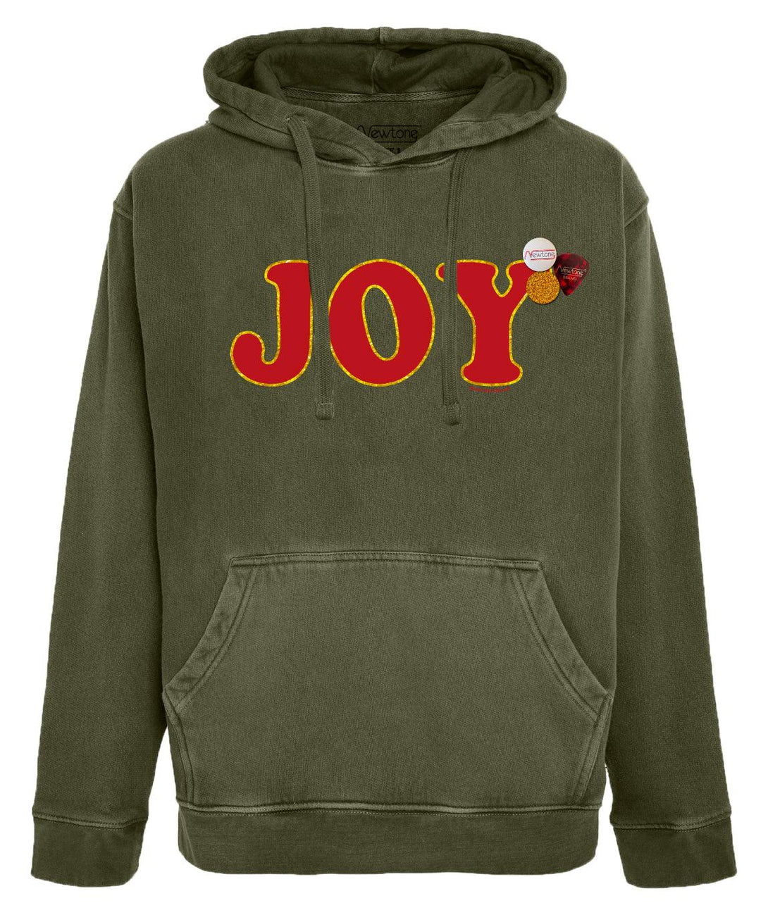 Hoodie jagger kaki "JOY FW21" - Newtone