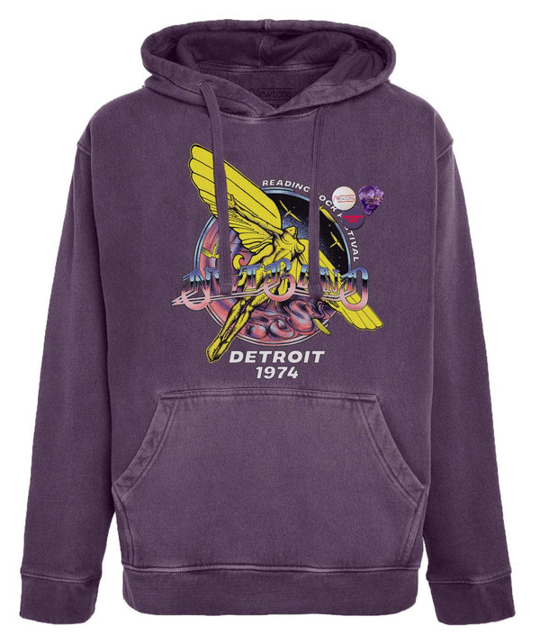 Hoodie jagger grape "READING" - Newtone