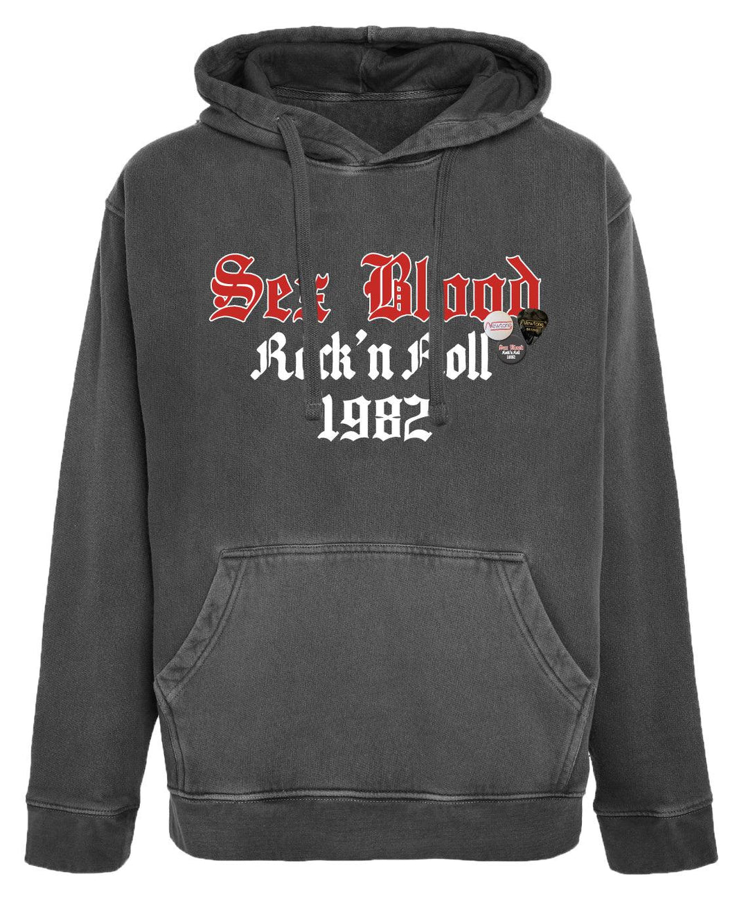 Hoodie jagger pepper "BLOOD" - Newtone