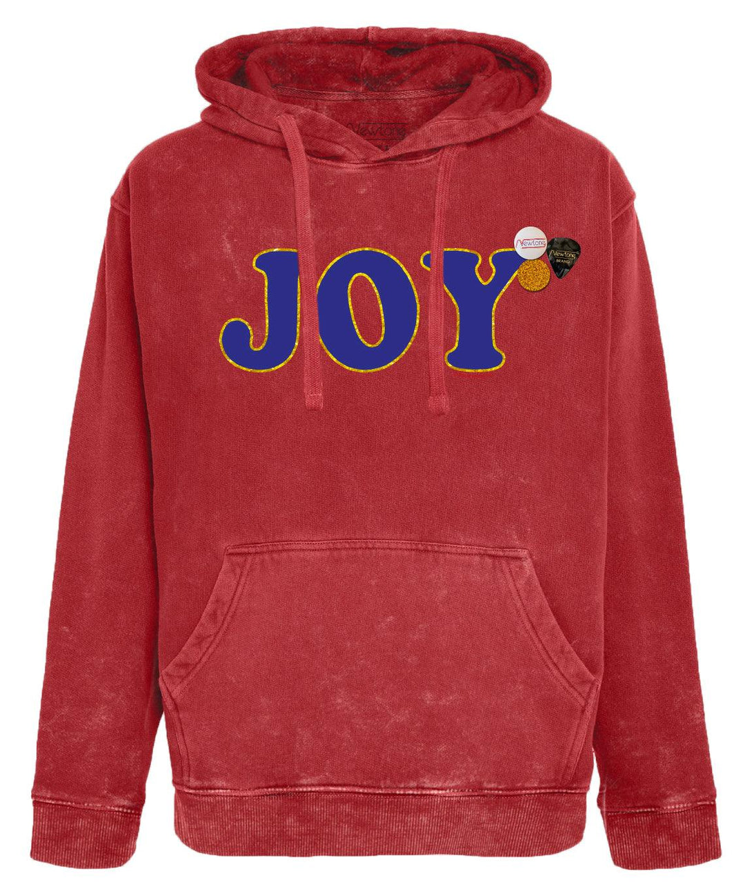 Hoodie jagger red acid "JOY FW21" - Newtone