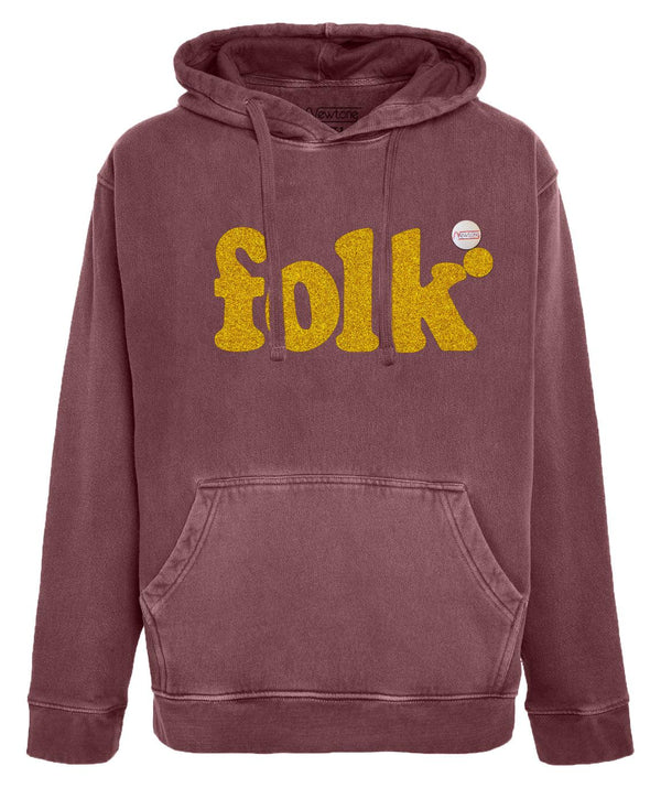 Hoodie jagger brick "FOLK" - Newtone