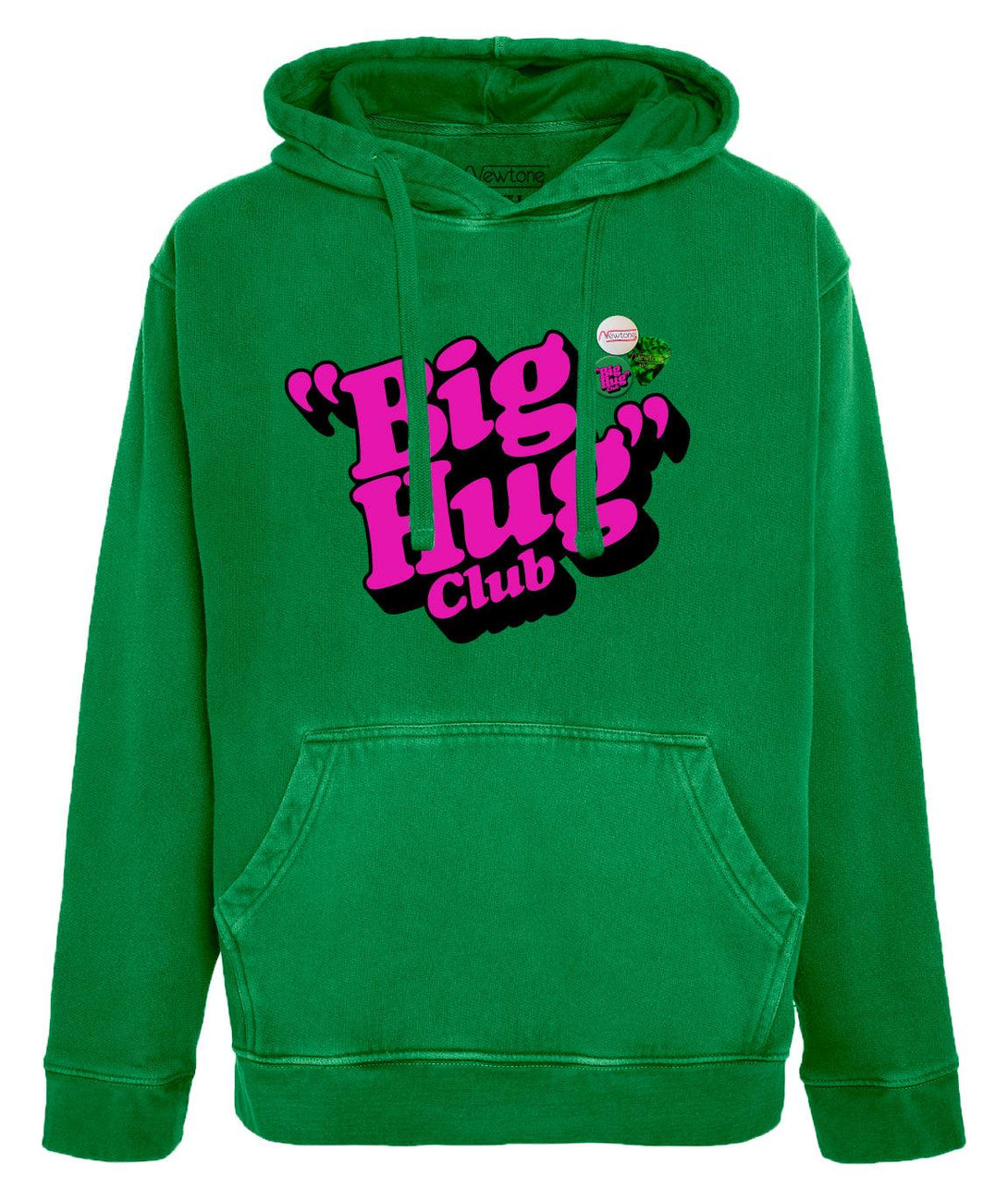 Hoodie jagger grass "HUG" - Newtone