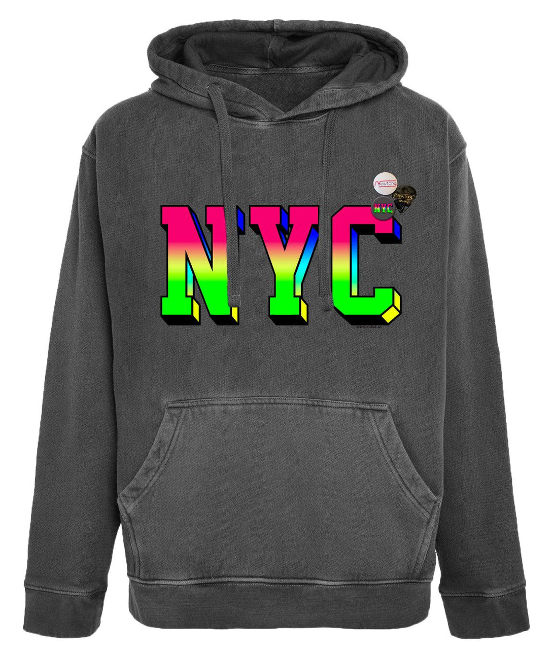 Hoodie jagger pepper "NYC" - Newtone