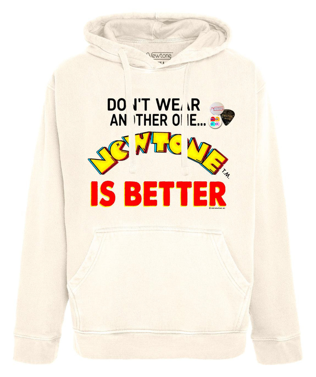 Hoodie jagger natural "BETTER" - Newtone