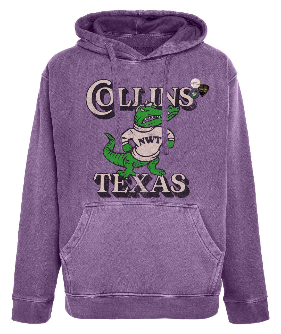 Hoodie jagger purple "COLLINS" - Newtone