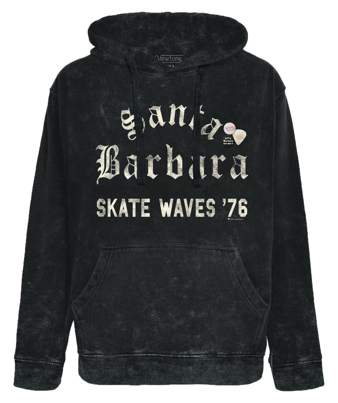 Hoodie jagger napalm acid "BARBARA" - Newtone