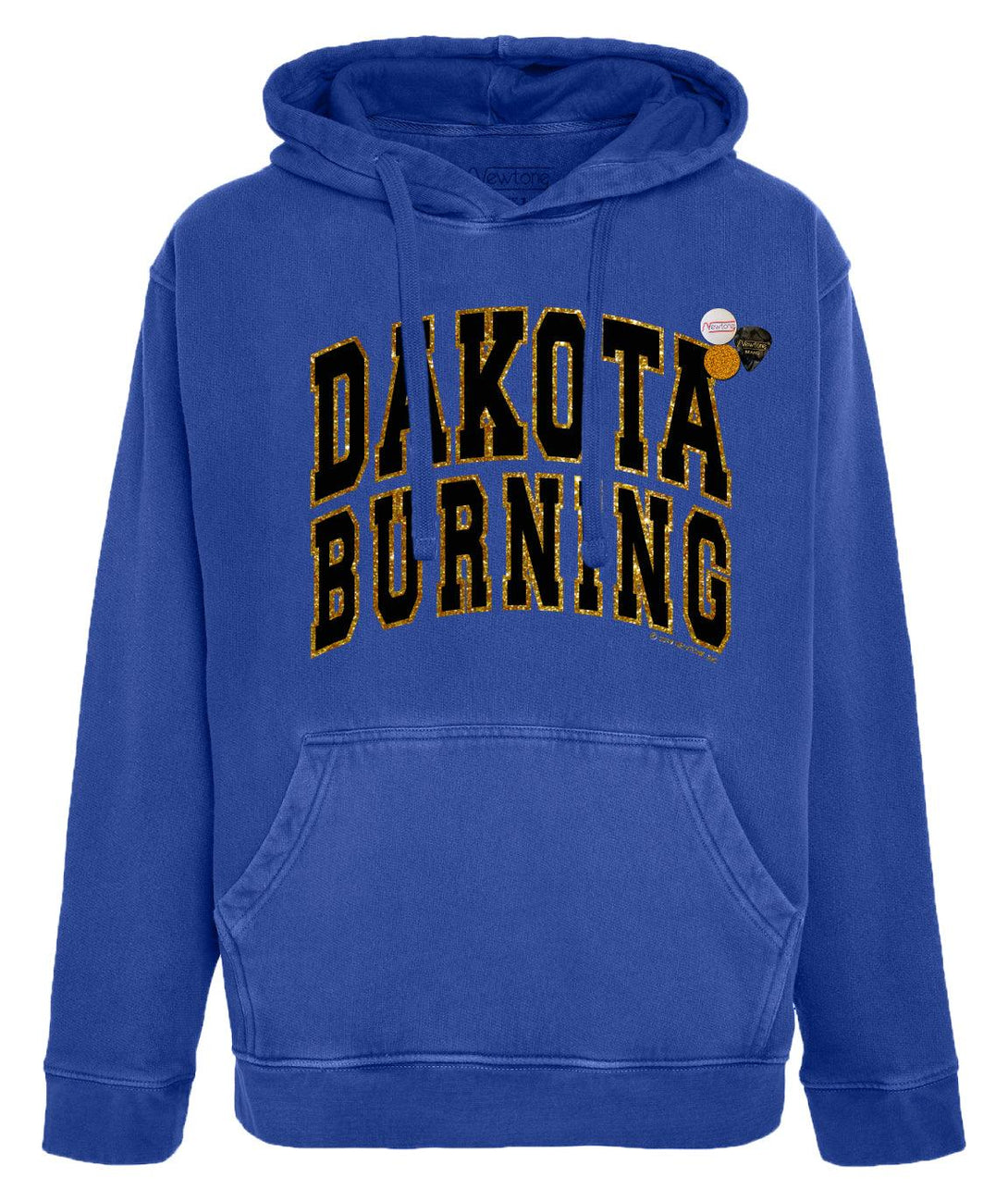 Hoodie jagger flo blue "DAKOTA SS22" - Newtone