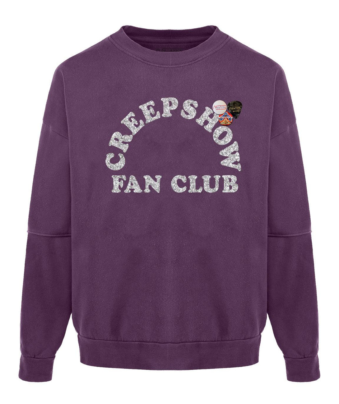 Sweatshirt roller grape "CREEPSHOW" - Newtone