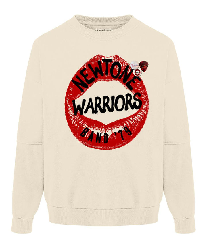 Sweatshirt roller natural "WARRIORS" - Newtone