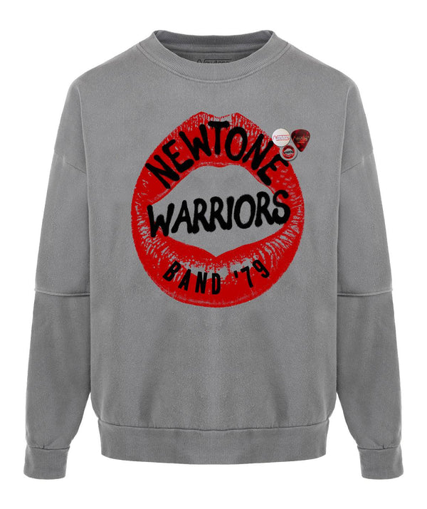 Sweatshirt roller grey "WARRIORS" - Newtone