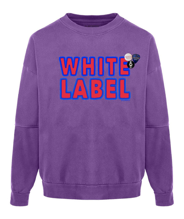 Sweatshirt roller purple "VINYL" - Newtone