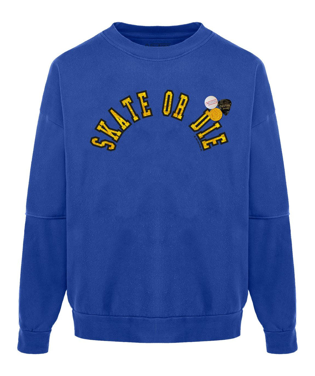 Sweatshirt roller flo blue "DIE" - Newtone