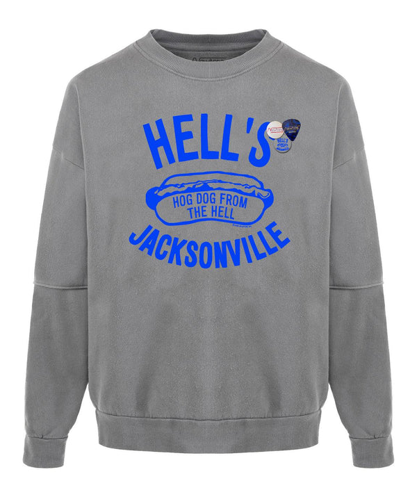 Sweatshirt roller grey "HELLS" - Newtone