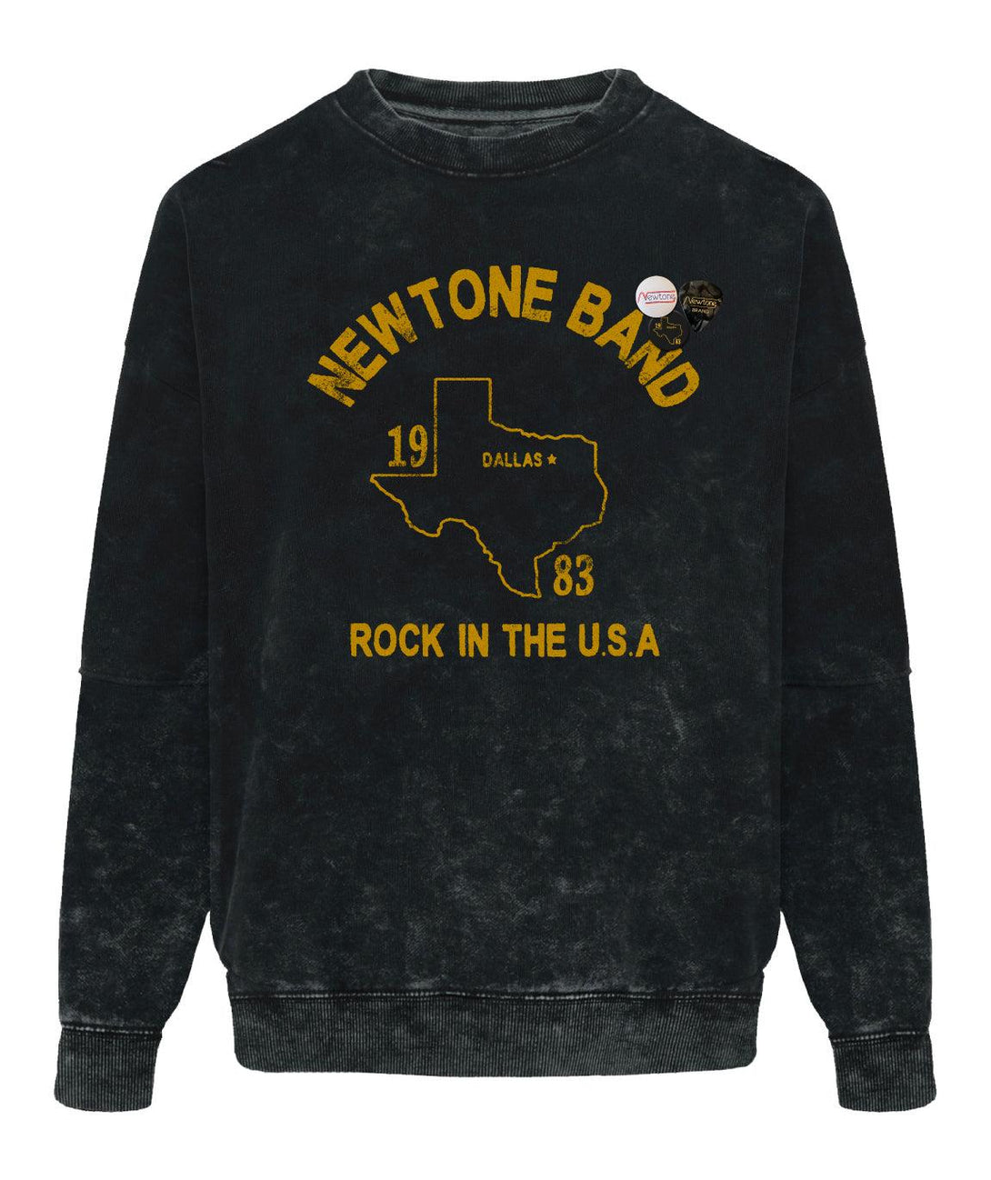 Sweatshirt roller napalm acid "TEXAS" - Newtone