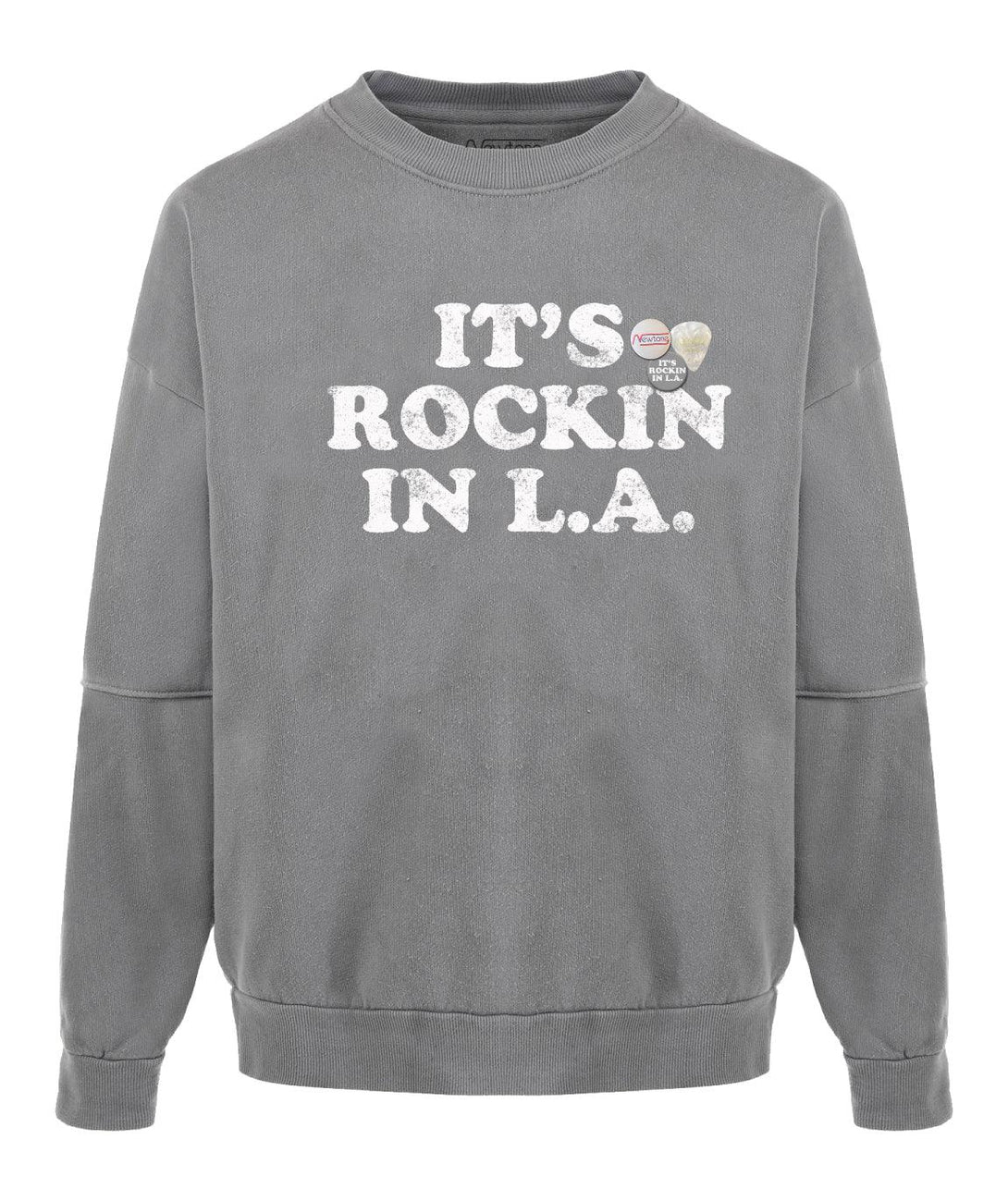 Sweatshirt roller grey "ROCKIN" - Newtone