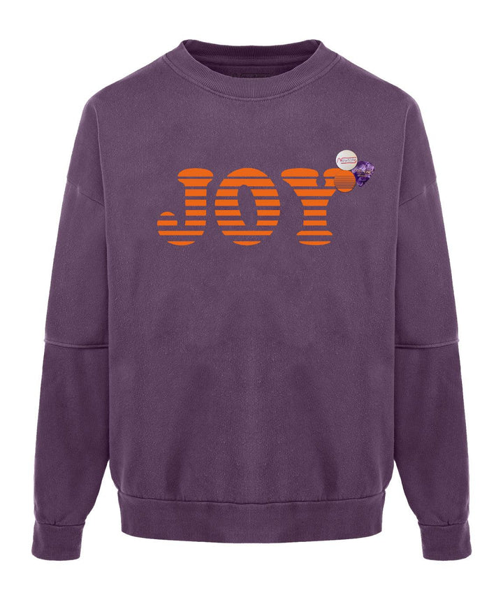 Sweatshirt roller grape "JOY FW22" - Newtone