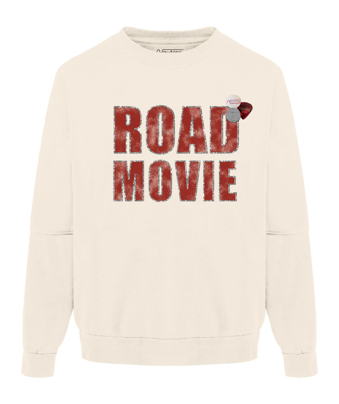 Sweatshirt roller natural "MOVIE" - Newtone