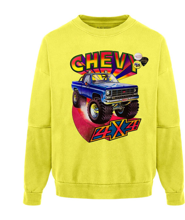 Sweatshirt roller sun "CHEVY" - Newtone