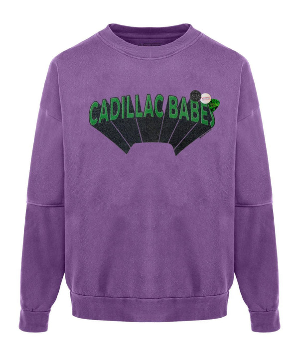 Sweatshirt roller purple "CADILLAC" - Newtone