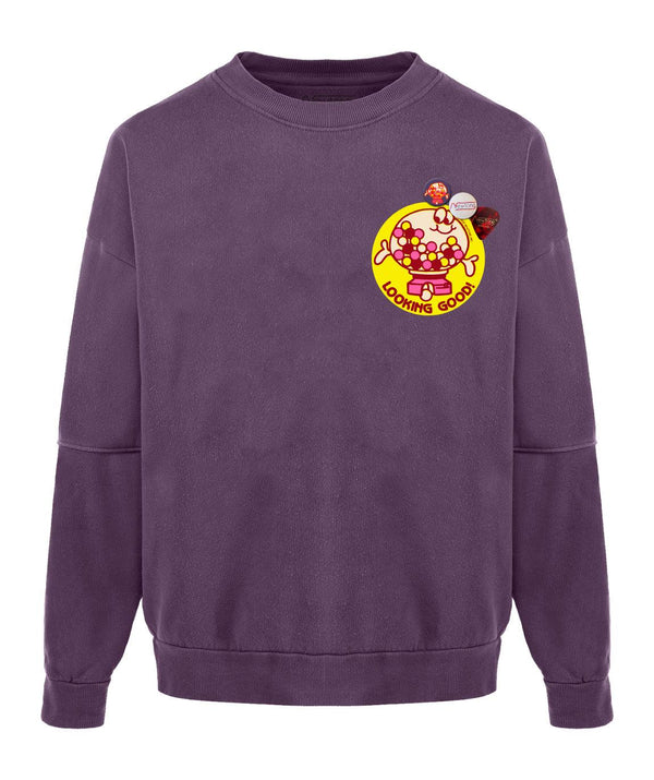 Sweatshirt roller grape "CANDY" - Newtone