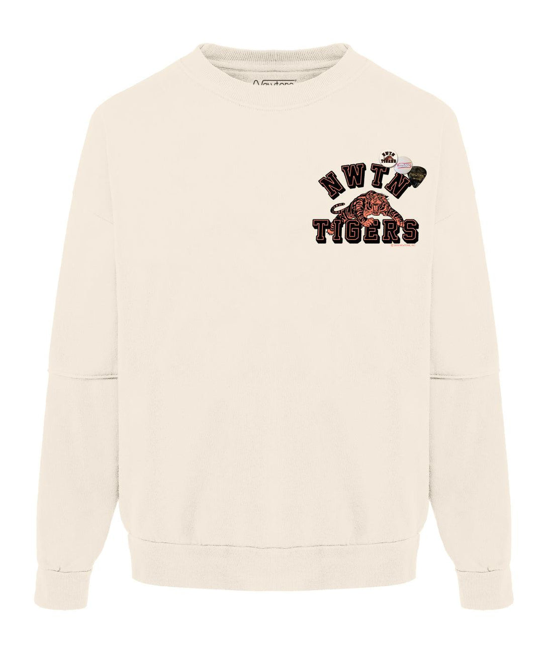 Sweatshirt roller natural "WILD" - Newtone