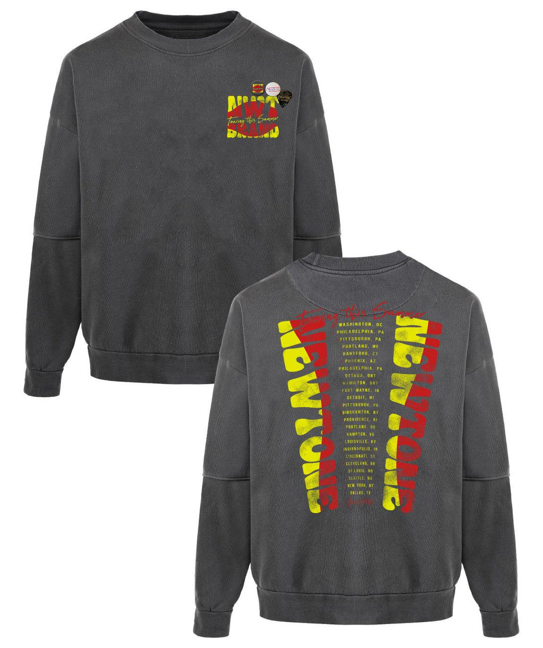 Sweatshirt roller pepper "TOURING" - Newtone