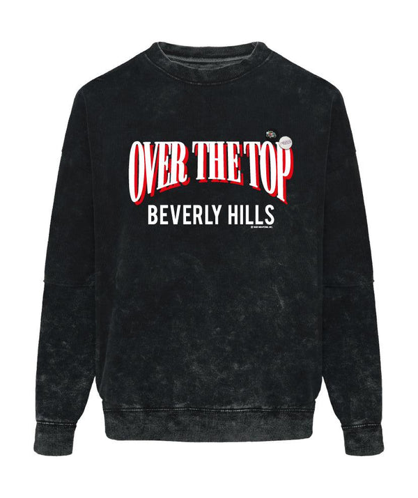 Sweatshirt roller black acid "TOP" - Newtone