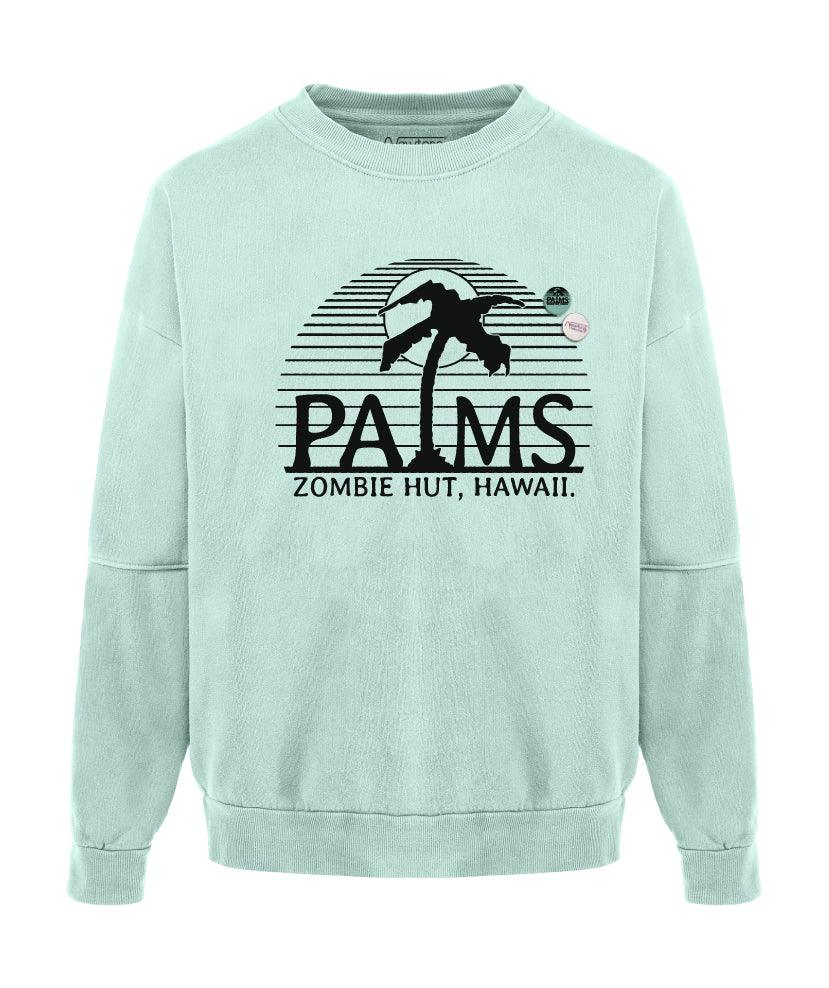 Sweatshirt roller glass "PALMS" - Newtone