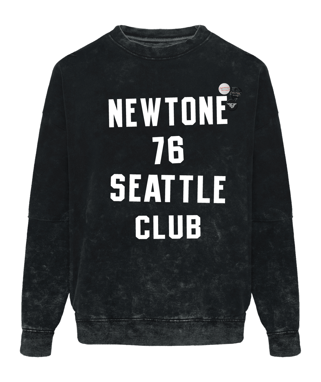 Sweatshirt roller napalm acid "SEVENTY SIX" - Newtone