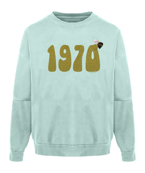 Sweatshirt roller glass "1970 SS22" - Newtone