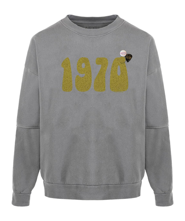 Sweatshirt roller grey "1970 SS22" - Newtone