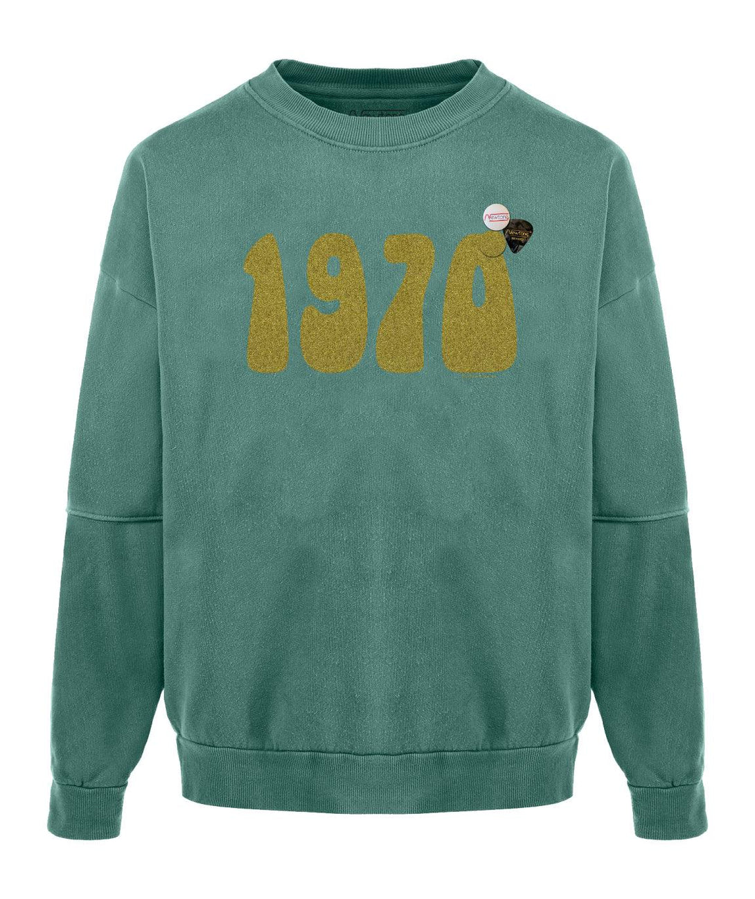 Sweatshirt roller light green "1970 SS22" - Newtone