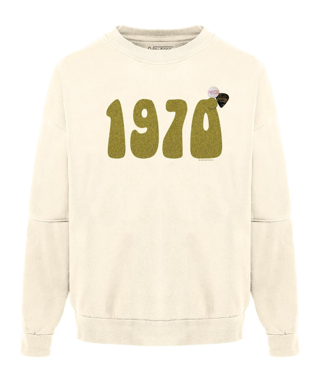 Sweatshirt roller natural "1970 SS22" - Newtone