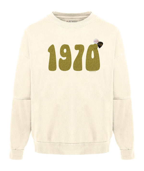 Sweatshirt roller natural "1970 SS22" - Newtone